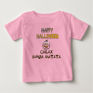 T-shirt Relaxe a Coleção Feliz de Halloween