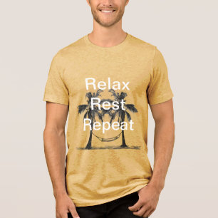 T-shirt Relaxe as Cotações Inspiracionais Repetidas do Res