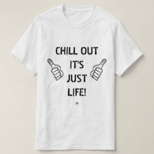 T-shirt relaxe, é só vida!