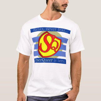 T-shirt Relaxe, nunca tema… SuperQueer está aqui