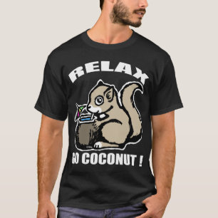T-shirt Relaxe! Vai o coco