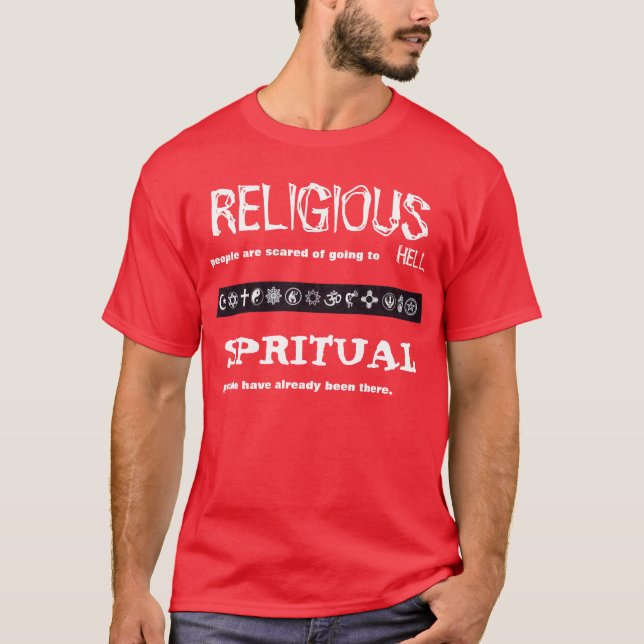 T-shirt religioso/spirtual (Frente)