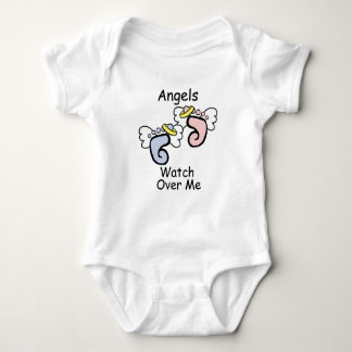 T-shirt Relógio do anjo sobre mim Onsie