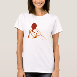 T-shirt Relógio sobre