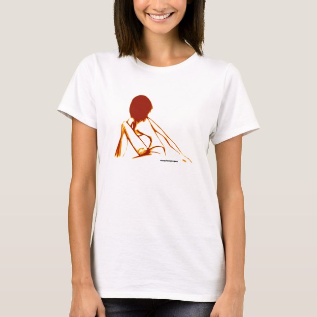 T-shirt Relógio sobre (Frente)