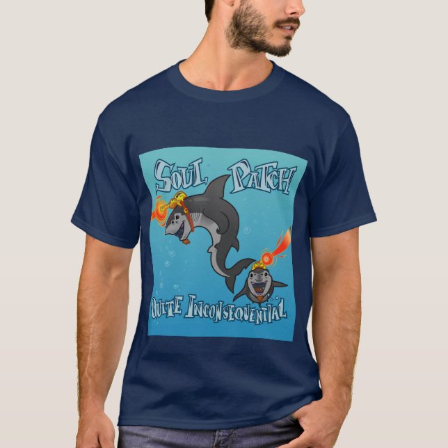 T-shirt Remendo da alma - bastante inconsequente (Frente)