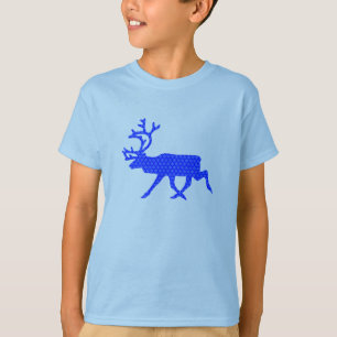 T-shirt Rena do floco de neve