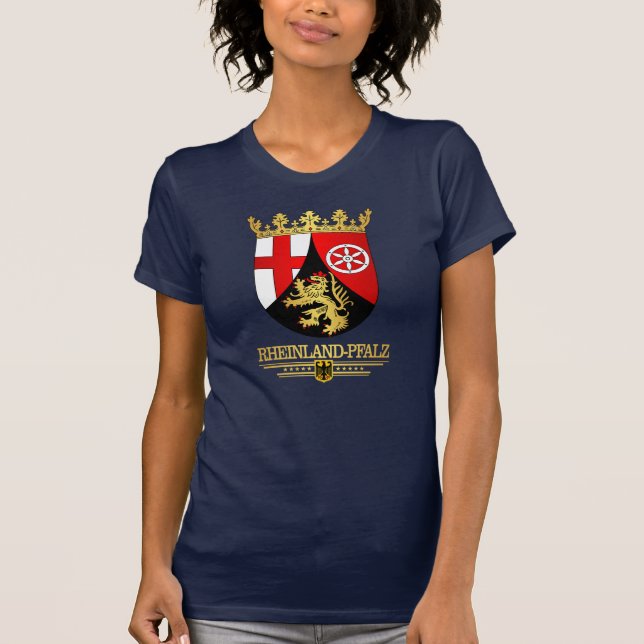 T-shirt Renânia-Palatinado (Renânia-Palatinado) COA (Frente)