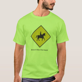 T-shirt renda para cavalos, cavalos de Fino do