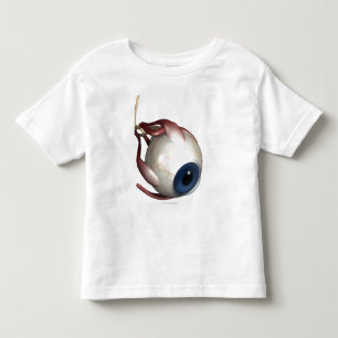 T-shirt Rendição realística dos músculos do olho
