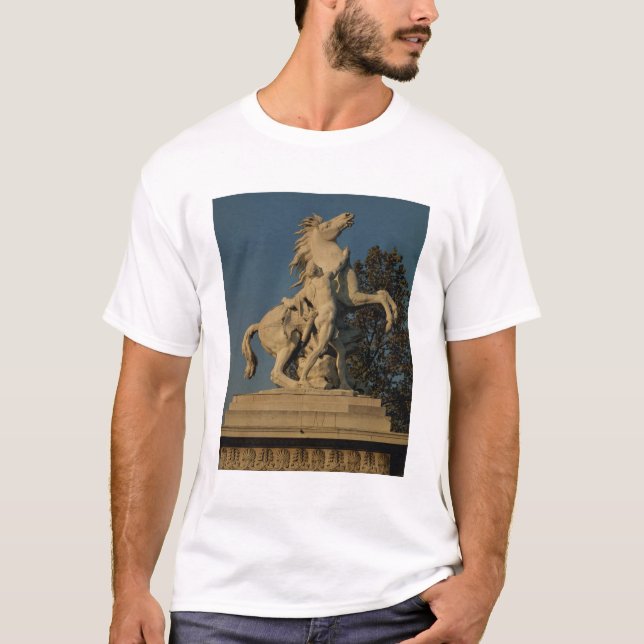 T-shirt Réplica de um do originall de dois "cavalos (Frente)