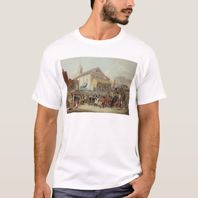 T-shirt Representação da eleição dos membros (Frente)