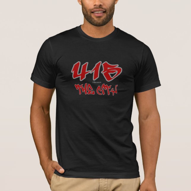 T-shirt Representante a cidade (415) (Frente)