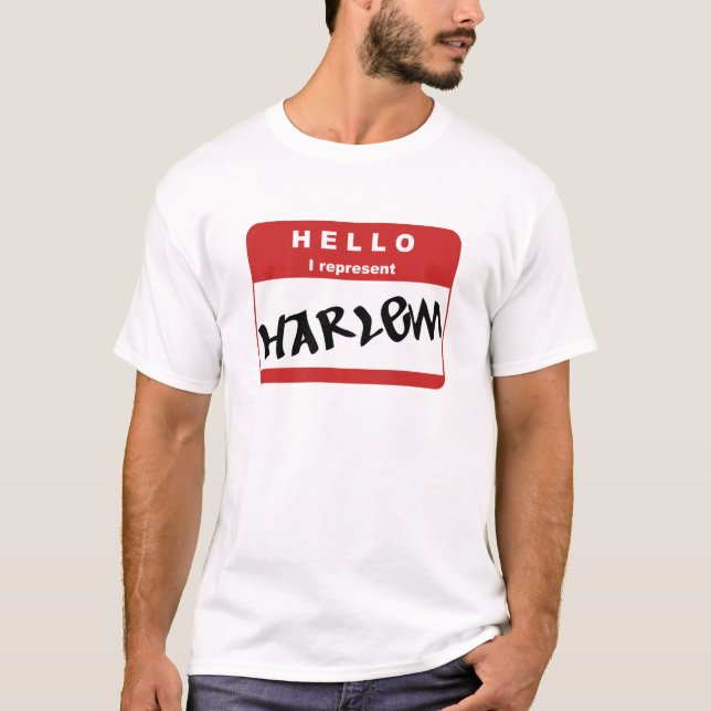 T-shirt Represente Harlem (Frente)