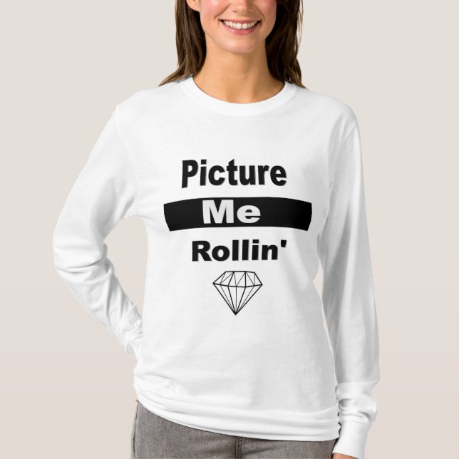 T-shirt Represente-me Rollin (Frente)