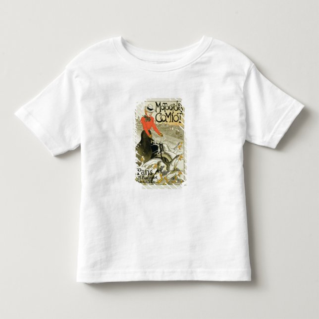 T-shirt Reprodução de uma propaganda de poster Comiot (Frente)