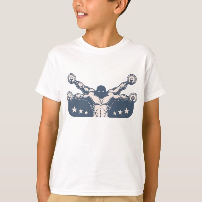 T-shirt Reps de Vitruvian (Frente)