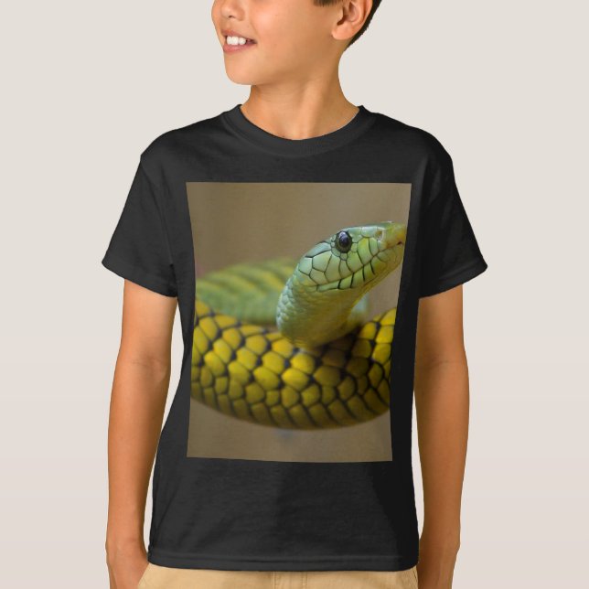 T-shirt Réptil do cobra (Frente)