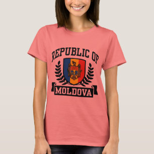T-shirt República da Moldávia