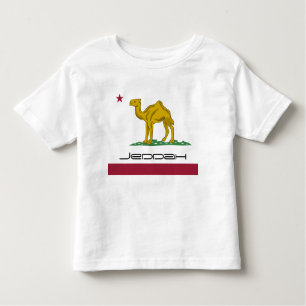 T-shirt República de Jeddah não Califórnia