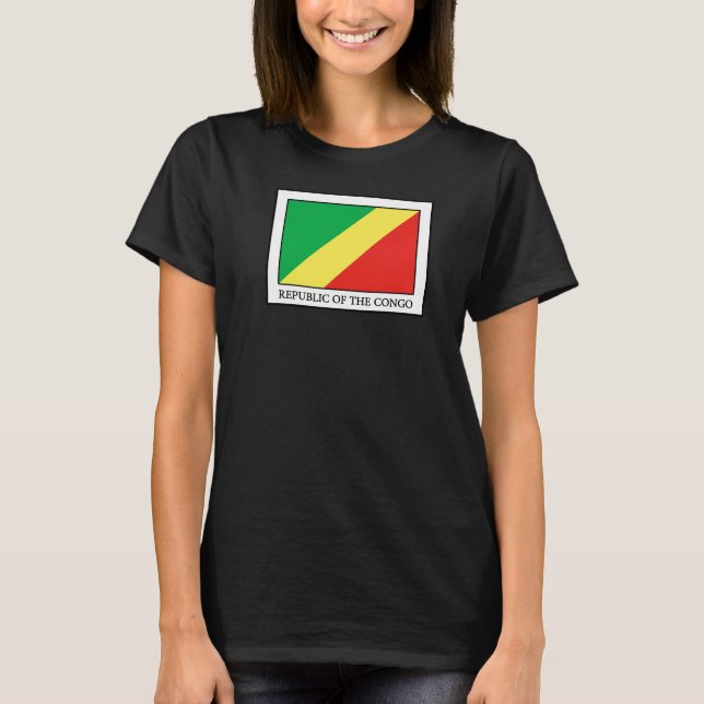 T-shirt República do Congo (Frente)