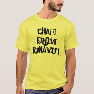 T-shirt República do Tchad de Nunavut T autêntico