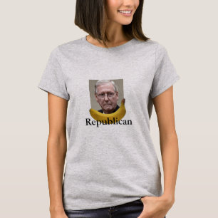 T-shirt republicano de Mitch McConnell da banana