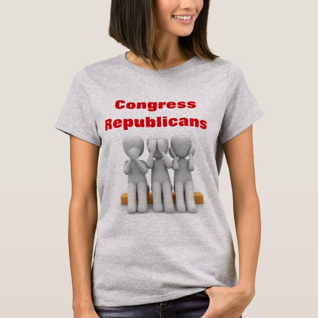 T-Shirt Republicanos do Congresso (Frente)