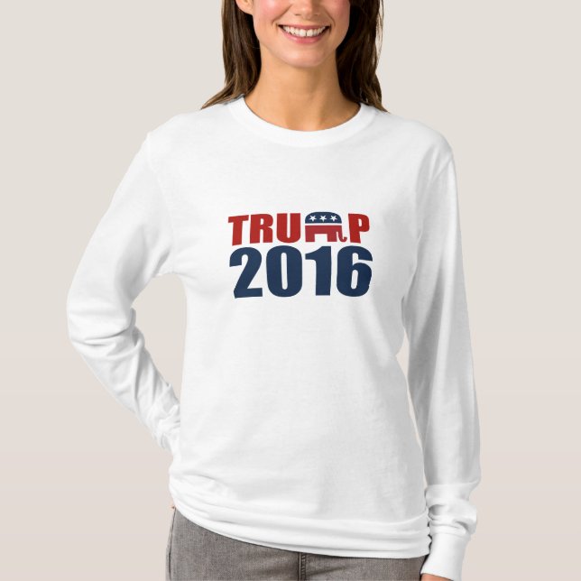 T-SHIRT REPUBLICANOS PARA O TRUNFO 2016 (Frente)