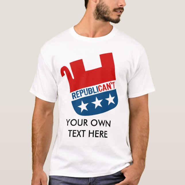 T-SHIRT REPUBLICAN'T (Frente)