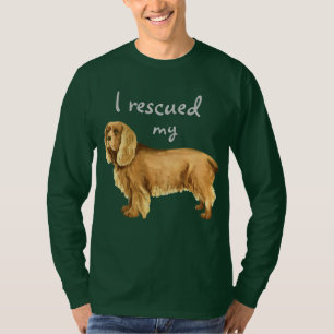 T-shirt Resgate Sussex Spaniel