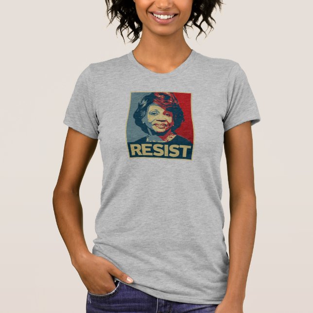 T-shirt RESISTA - o poster da propaganda das águas de (Frente)