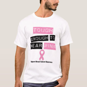 T-shirt Resistente bastante para vestir o cancro da mama