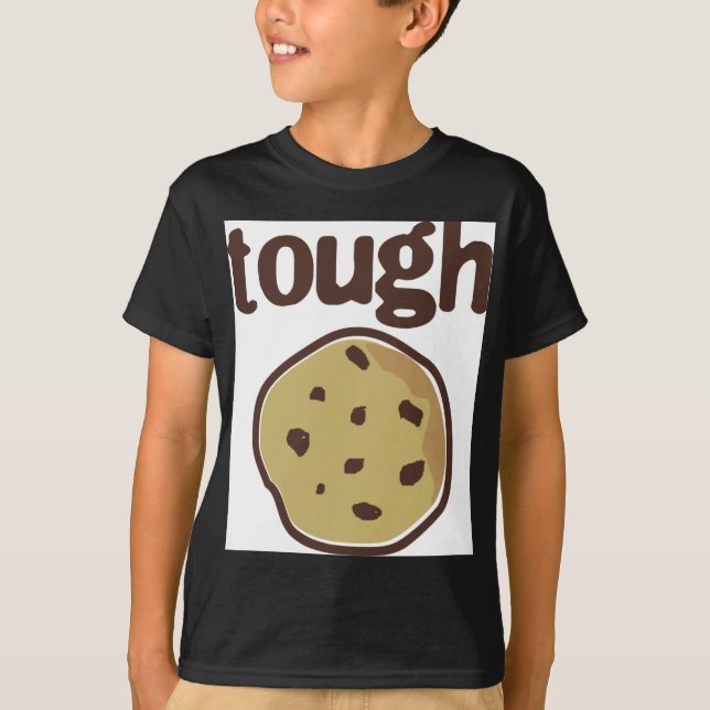 T-shirt resistente do biscoito (Frente)