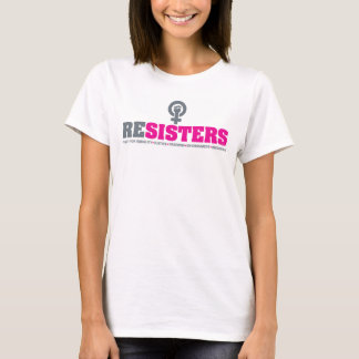 T-shirt RESISTERS / O novo emblema da resistência