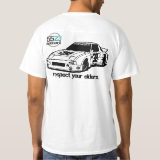 T-shirt Respeite suas pessoas idosas - Mazda RX7