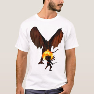 T-shirt Respiração do fogo