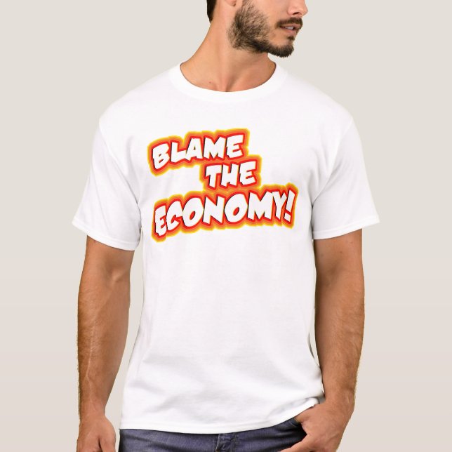 T-SHIRT RESPONSABILIZE A ECONOMIA! (Frente)