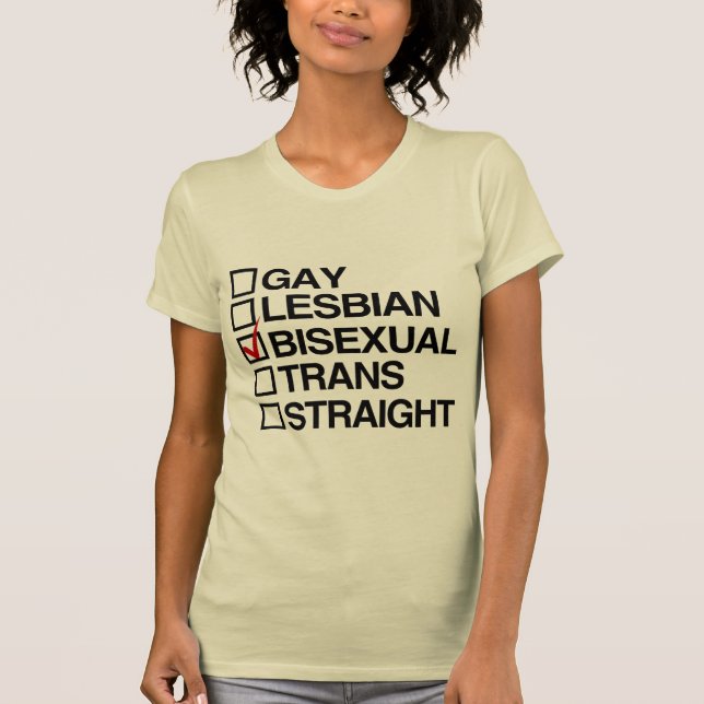 T-SHIRT RESPOSTA BISEXUAL (Frente)