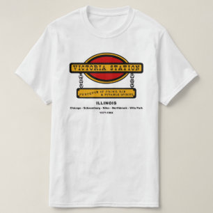 T-shirt Restaurantes da Estação Victoria de Illinois 197