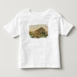 T-shirt Resto durante a factura de feno, 1861