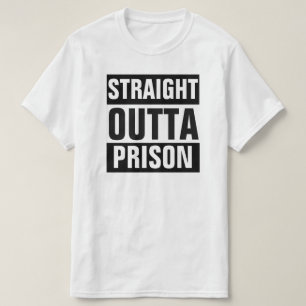 T-SHIRT RETO DA PRISÃO DE OUTTA