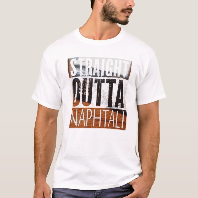 T-shirt reto de Outta Naphtali (Frente)