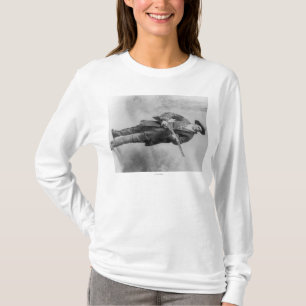 T-shirt Retrato amarelo de Martha "Calamity Jane"