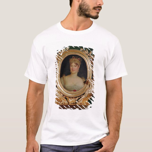 T-shirt Retrato da imperatriz Marie-Louise de Áustria (Frente)