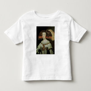 T-shirt Retrato da rainha Maria Anna da espanha