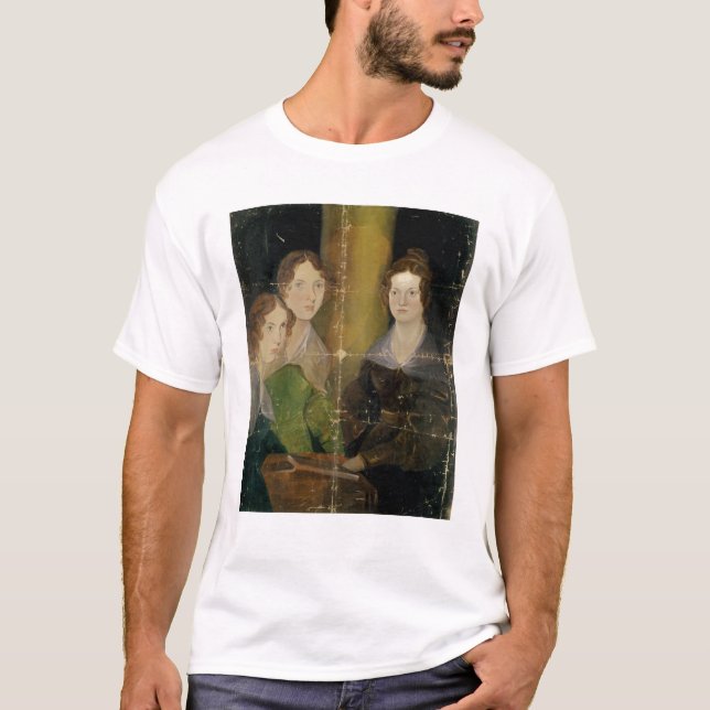 T-shirt Retrato das irmãs de Bronte, c.1834 (Frente)