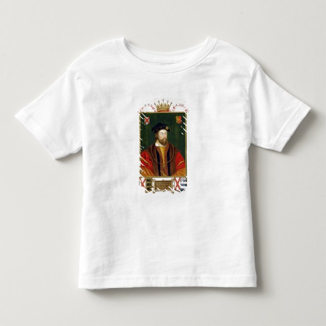 T-shirt Retrato de 1513-37) senhores Offal de Thomas (Frente)