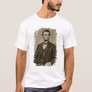 T-shirt Retrato de Abraham Lincoln (1809-65) (foto de b/w)