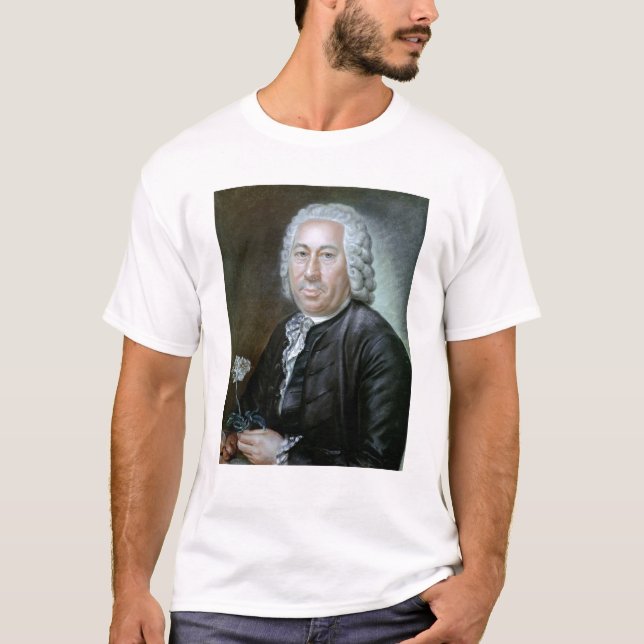 T-shirt Retrato de Antoine Agostinho Parmentier (Frente)